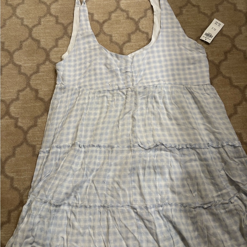 Hollister Blue & White Sundress